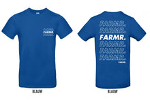 Afbeelding in Gallery-weergave laden, FARMR. Kids shirt met wit Cursief logo
