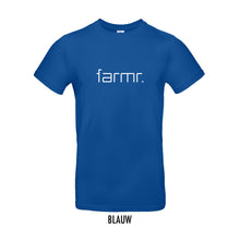 Afbeelding in Gallery-weergave laden, FARMR. Kids shirt met wit Slim logo
