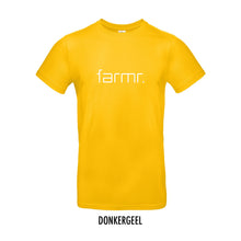 Afbeelding in Gallery-weergave laden, FARMR. Kids shirt met wit Slim logo
