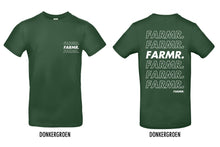 Afbeelding in Gallery-weergave laden, FARMR. Kids shirt met wit Cursief logo
