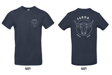 Afbeelding in Gallery-weergave laden, FARMR. Kids shirt met wit Bull logo
