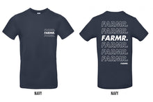 Afbeelding in Gallery-weergave laden, FARMR. Kids shirt met wit Cursief logo
