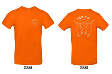 Afbeelding in Gallery-weergave laden, FARMR. Kids shirt met wit Bull logo
