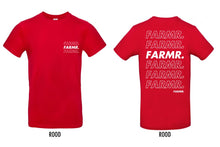 Afbeelding in Gallery-weergave laden, FARMR. Kids shirt met wit Cursief logo
