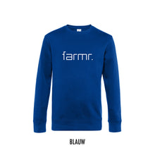 Load image into Gallery viewer, FARMR. Kids sweater met wit Slim logo
