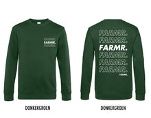 Load image into Gallery viewer, FARMR. Kids sweater met wit Cursief logo
