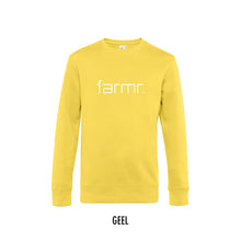 Load image into Gallery viewer, FARMR. Kids sweater met wit Slim logo
