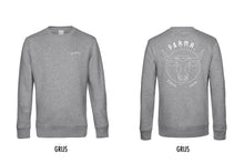 Afbeelding in Gallery-weergave laden, FARMR. Kids sweater met wit Bull logo
