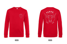 Afbeelding in Gallery-weergave laden, FARMR. Kids sweater met wit Bull logo
