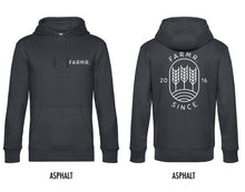 Afbeelding in Gallery-weergave laden, FARMR. Kids hoodie met wit Graan logo
