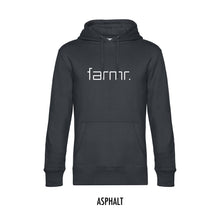 Afbeelding in Gallery-weergave laden, FARMR. Kids hoodie met wit Slim logo
