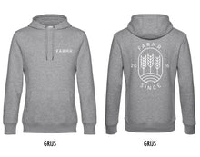 Afbeelding in Gallery-weergave laden, FARMR. Kids hoodie met wit Graan logo
