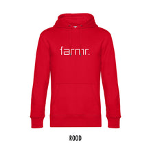 Afbeelding in Gallery-weergave laden, FARMR. Kids hoodie met wit Slim logo
