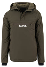 Load image into Gallery viewer, FARMR. Winterjas wit logo
