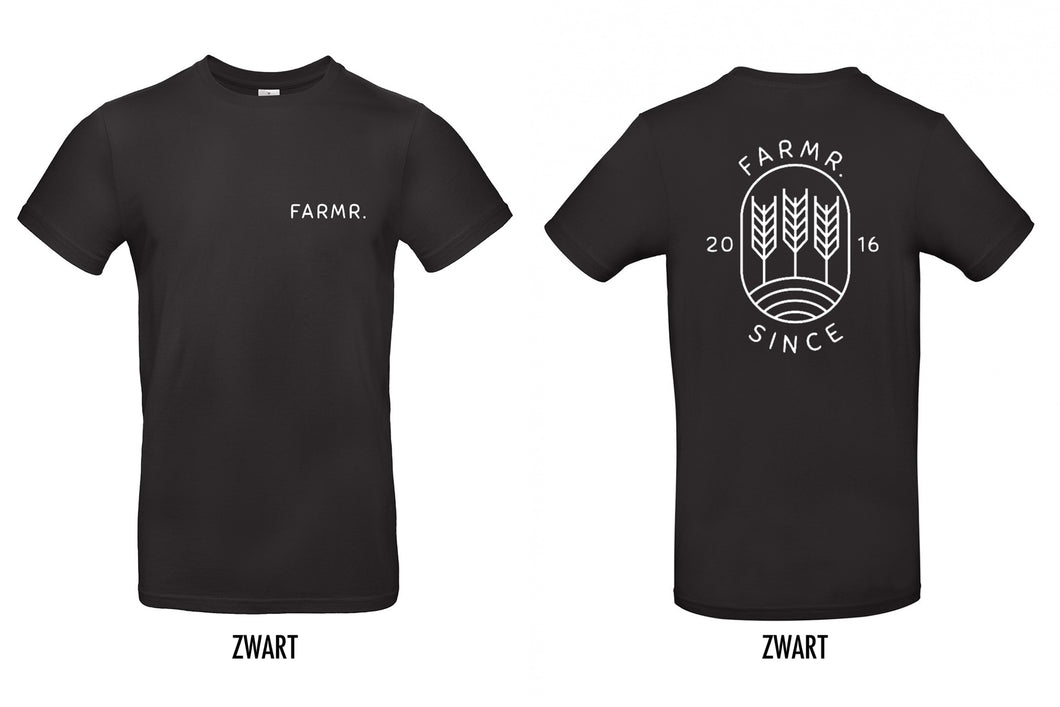 FARMR. Kids shirt met wit Graan logo