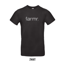 Afbeelding in Gallery-weergave laden, FARMR. Kids shirt met wit Slim logo
