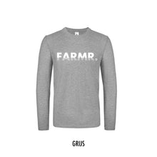 Afbeelding in Gallery-weergave laden, FARMR. Shirt lange mouwen met wit fade logo
