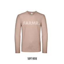 Load image into Gallery viewer, FARMR. Shirt lange mouwen met wit stripe logo
