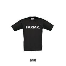 Load image into Gallery viewer, FARMR. Kids shirt met wit fade logo
