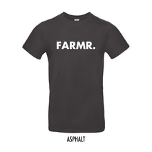 Load image into Gallery viewer, FARMR. Basic Shirt met grote witte volle letters
