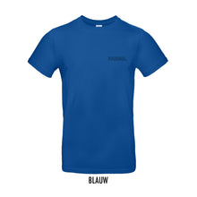 Load image into Gallery viewer, FARMR. Kleuren Shirt met kleine zwarte open letters
