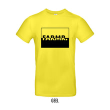 Load image into Gallery viewer, FARMR. Kleuren Shirt met zwart yingyang logo
