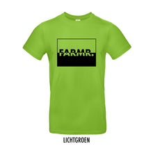 Afbeelding in Gallery-weergave laden, FARMR. Kleuren Shirt met zwart yingyang logo
