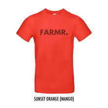 Load image into Gallery viewer, FARMR. Kleuren Shirt met zwart stripe logo
