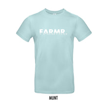 Load image into Gallery viewer, FARMR. Pastel Shirt met wit fade logo
