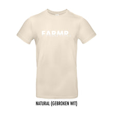 Load image into Gallery viewer, FARMR. Pastel Shirt met wit fade logo
