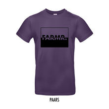 Afbeelding in Gallery-weergave laden, FARMR. Kleuren Shirt met zwart yingyang logo
