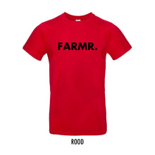 Afbeelding in Gallery-weergave laden, FARMR. Basic Shirt met grote zwarte volle letters
