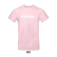 Load image into Gallery viewer, FARMR. Pastel Shirt met wit fade logo
