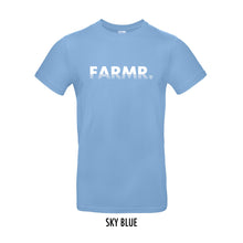 Load image into Gallery viewer, FARMR. Pastel Shirt met wit fade logo
