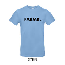 Load image into Gallery viewer, FARMR. Pastel Shirt met grote zwarte volle letters
