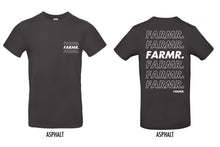 Afbeelding in Gallery-weergave laden, FARMR. Basic Shirt met wit cursief logo
