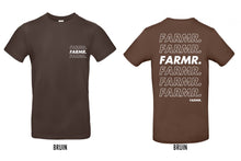 Load image into Gallery viewer, FARMR. Basic Shirt met wit cursief logo
