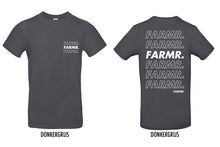 Load image into Gallery viewer, FARMR. Basic Shirt met wit cursief logo
