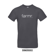 Load image into Gallery viewer, FARMR. Basic Shirt met wit slim logo
