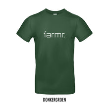 Load image into Gallery viewer, FARMR. Basic Shirt met wit slim logo
