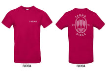 Afbeelding in Gallery-weergave laden, FARMR. Kleuren Shirt met wit graan logo
