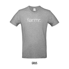 Load image into Gallery viewer, FARMR. Basic Shirt met wit slim logo
