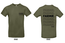 Load image into Gallery viewer, FARMR. Basic Shirt met zwart cursief logo
