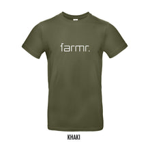 Load image into Gallery viewer, FARMR. Basic Shirt met wit slim logo
