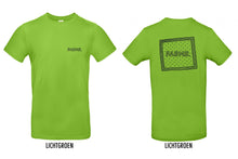 Load image into Gallery viewer, FARMR. Kleuren Shirt met zwart zakdoek logo
