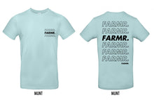 Load image into Gallery viewer, FARMR. Pastel Shirt met zwart cursief logo
