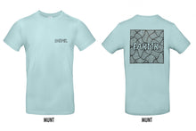 Load image into Gallery viewer, FARMR. Pastel Shirt met zwart square logo
