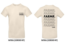 Afbeelding in Gallery-weergave laden, FARMR. Pastel Shirt met zwart cursief logo
