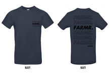 Load image into Gallery viewer, FARMR. Basic Shirt met zwart cursief logo
