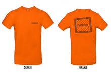 Load image into Gallery viewer, FARMR. Kleuren Shirt met zwart zakdoek logo
